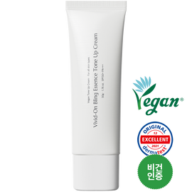 Vivid On Bling Essence Tone-Up Cream (Vegan certification) _Immediate tone up, whitening, wrinkle improvement, UV protection_ Made in KOREA